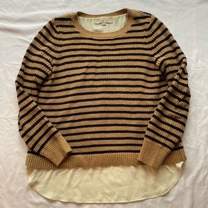 Loft striped sweater